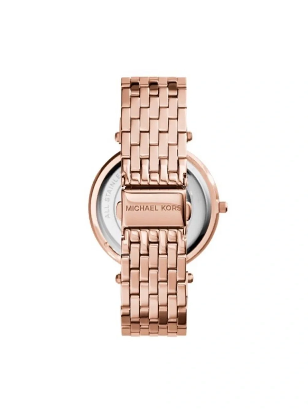 Michael Kors Rose Gold Crystal Bezel Women's Bracelet Watch